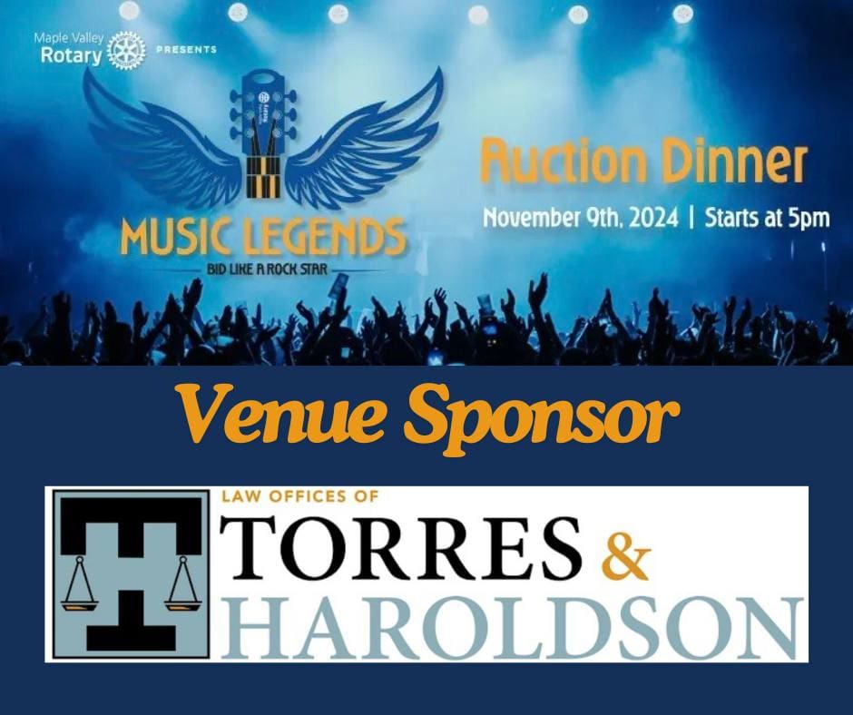 Maple Valley Rotary Auction - Venue Sponsor